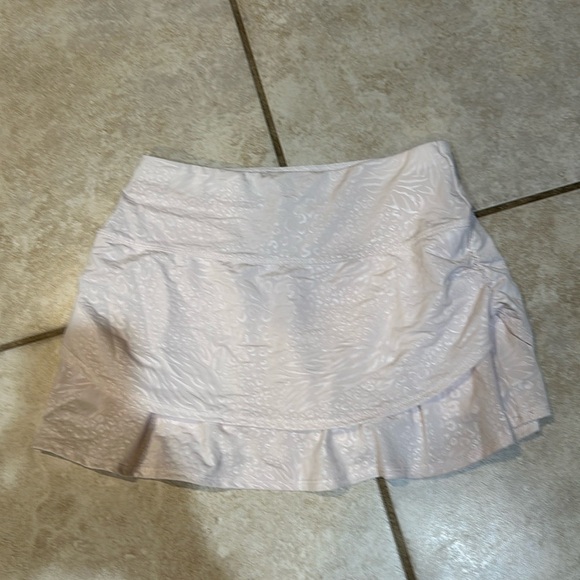 Lucky In Love Fun and Wild Light Pink Tennis Skirt 14 L Skort Leopard - Picture 1 of 8